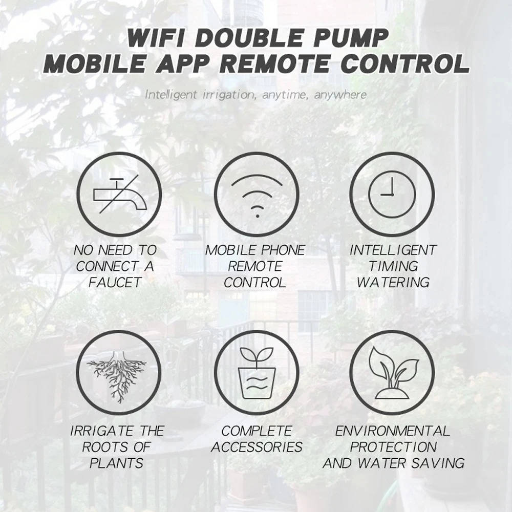 WiFi Smart Plant Waterer (Up to 20 Pots)