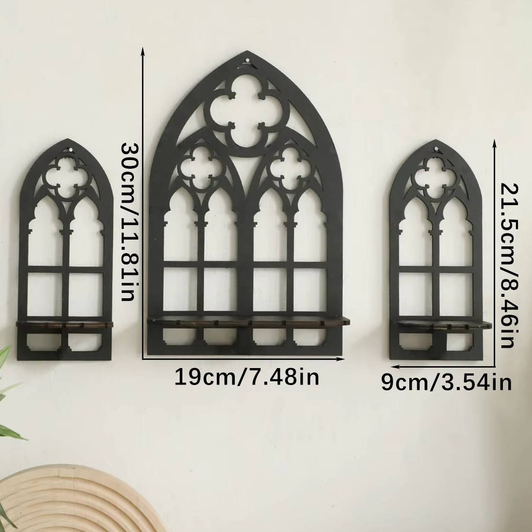 Gothic Wall Decor Set of 3