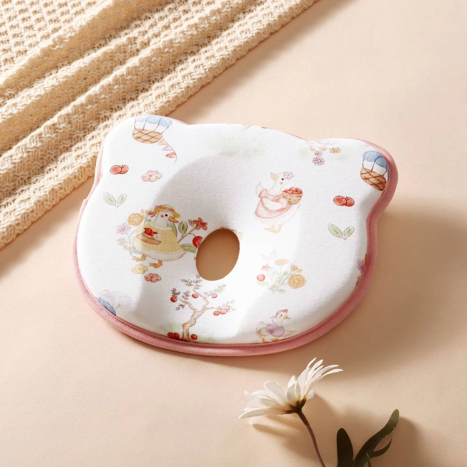 Infant Head-Shape Support Pillow