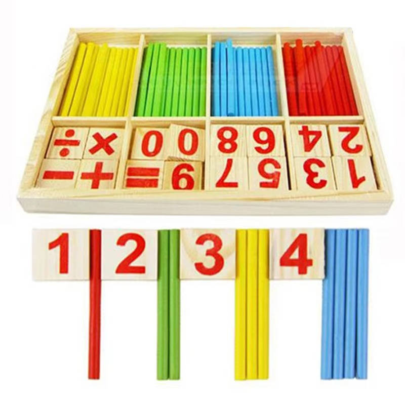 Counting Sticks Educational Toy Set