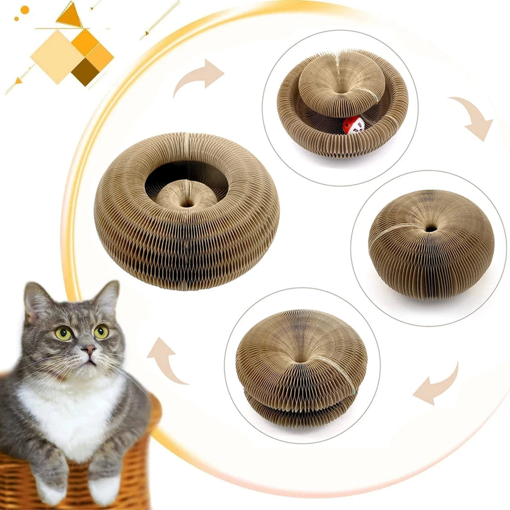 Magic Organ Folding Cat Scratching Board