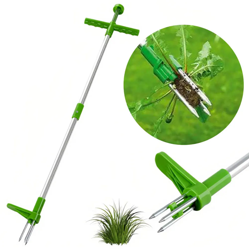 Long Handle Weed Puller with Foot Pedal