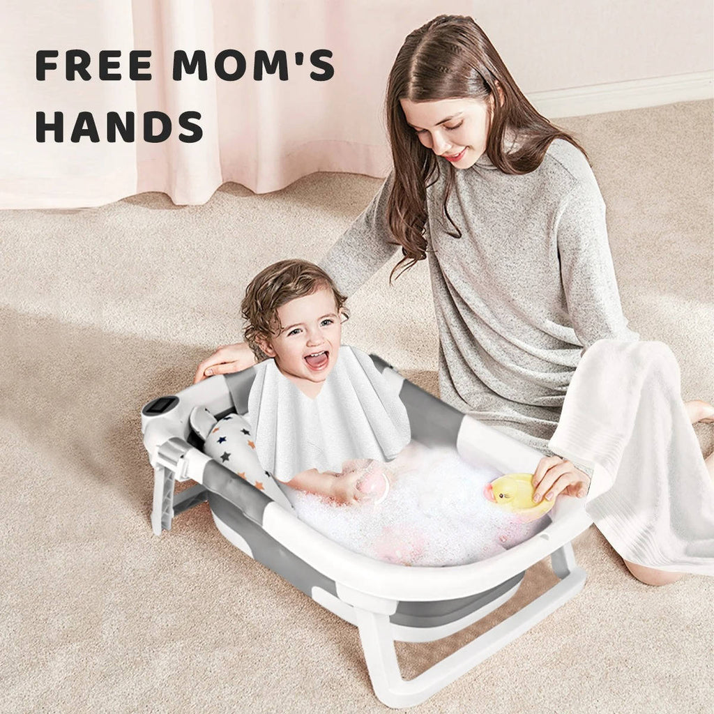 Foldable Newborn Baby Bathing Tub