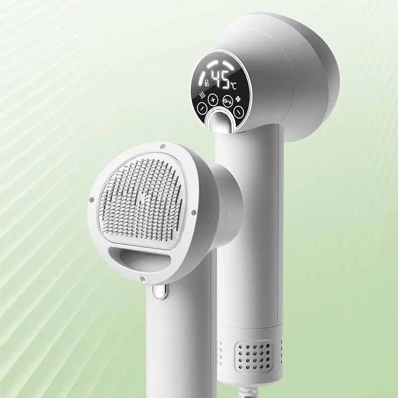 Quiet Pet Hair Dryer with Comb