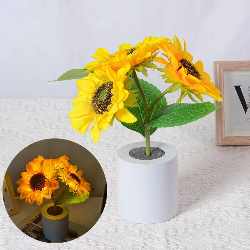 Sunflower LED Table Lamp