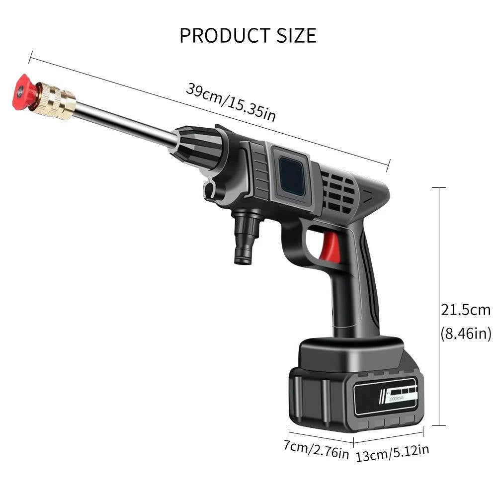 Cordless Portable High-Pressure Water Gun Set