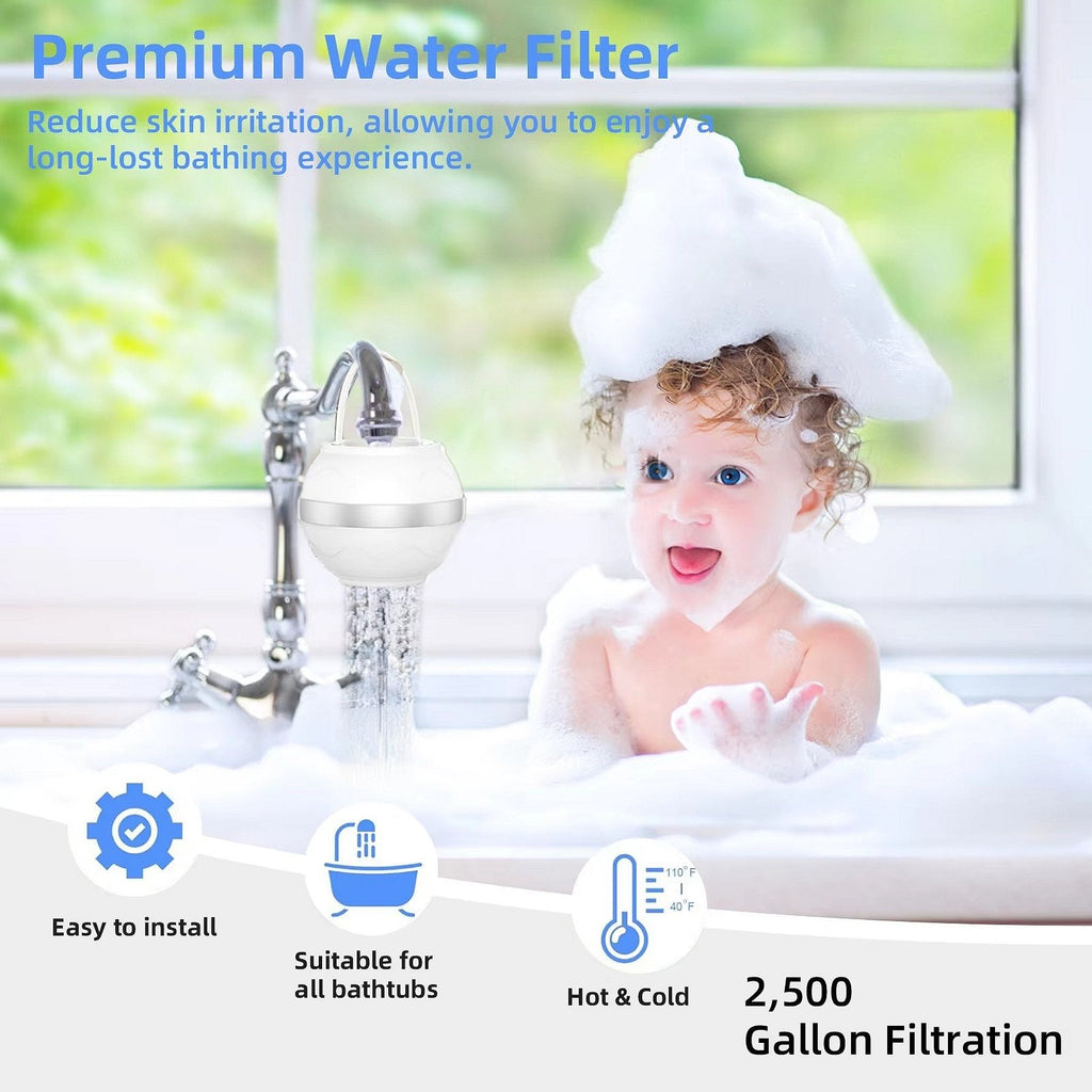 8-Stage Bath Tub Water Filter