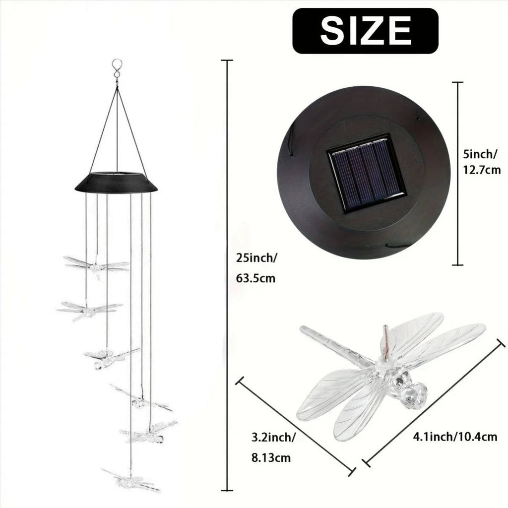 Solar LED Wind Chimes