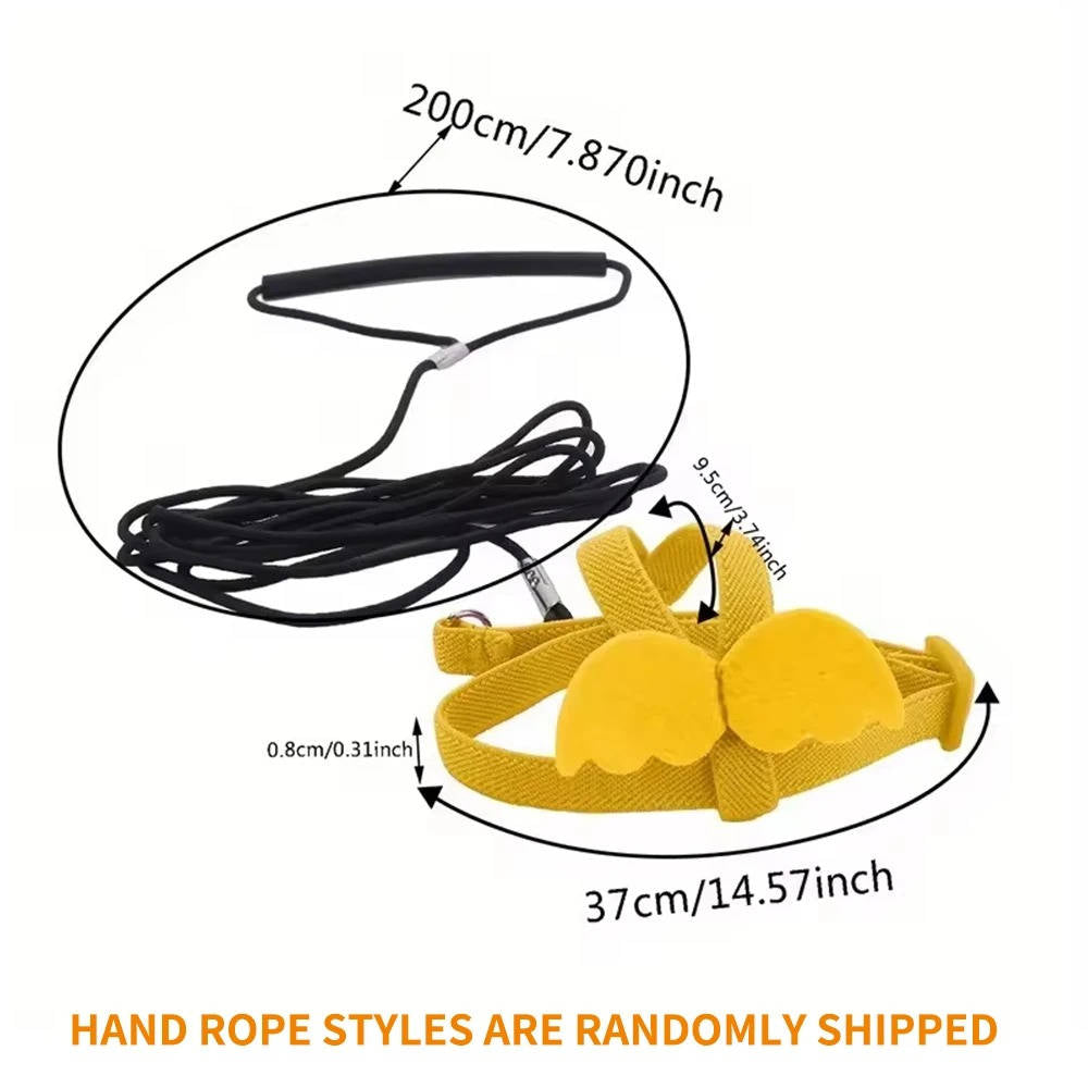 Parrot Bird Harness with Leash