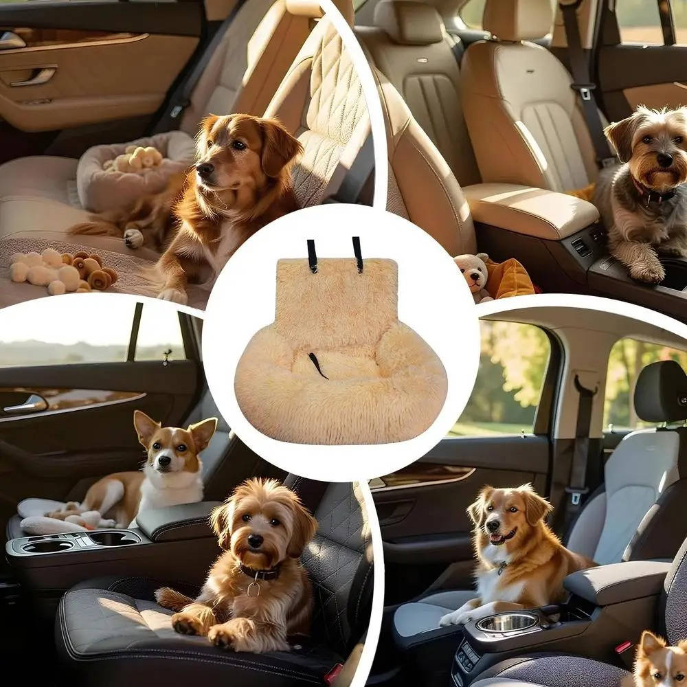 Protective Dog Car Seat Bed
