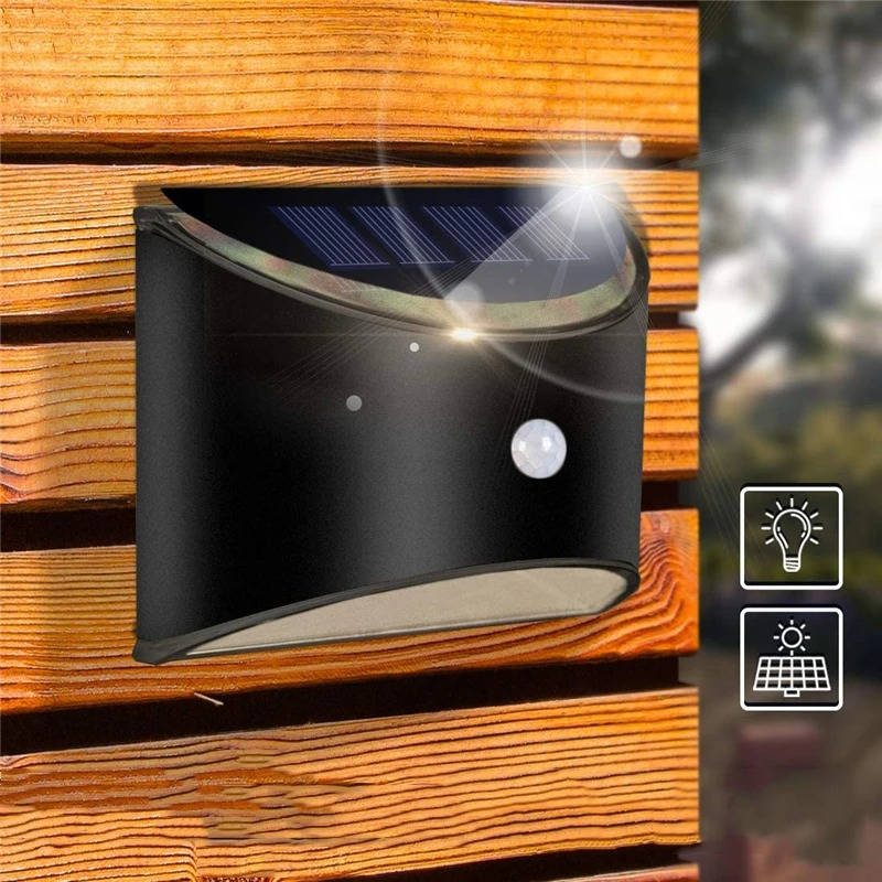 Solar Motion Sensor Fence and Stair Light