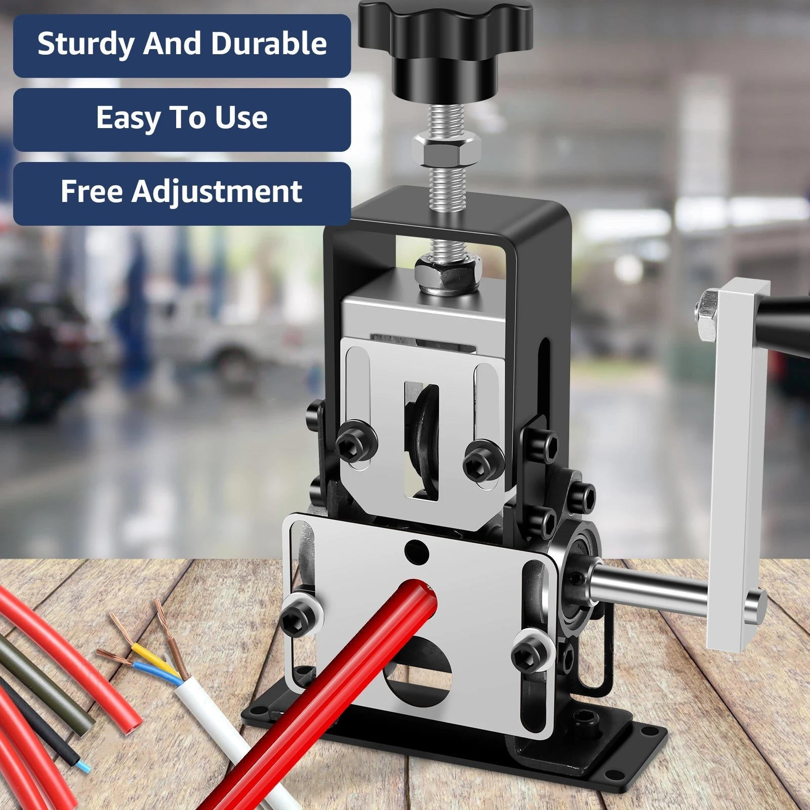 Manual Wire Stripper & Cutter Tool