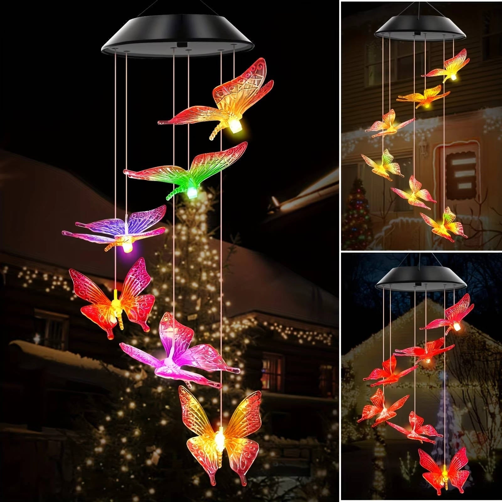 Solar LED Wind Chimes