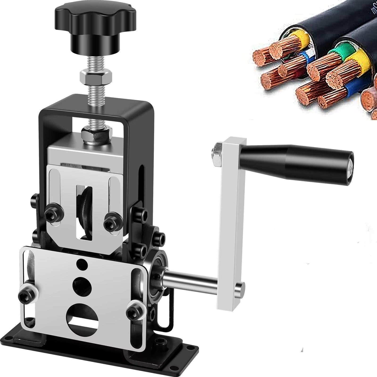 Manual Wire Stripper & Cutter Tool