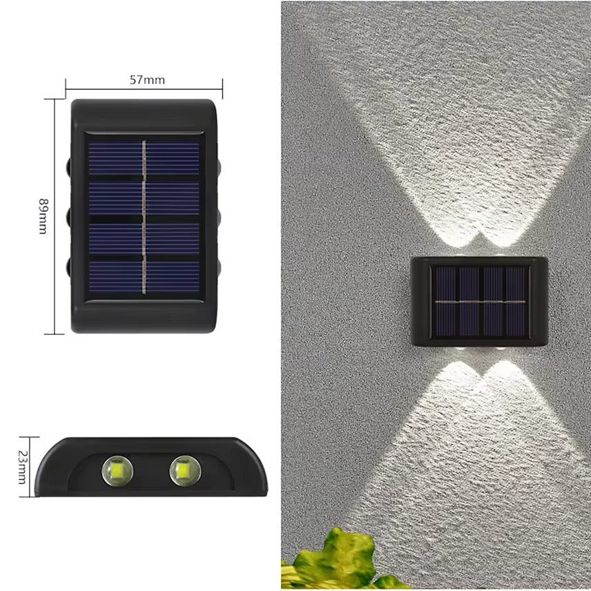 LED Solar Outdoor Wall Light
