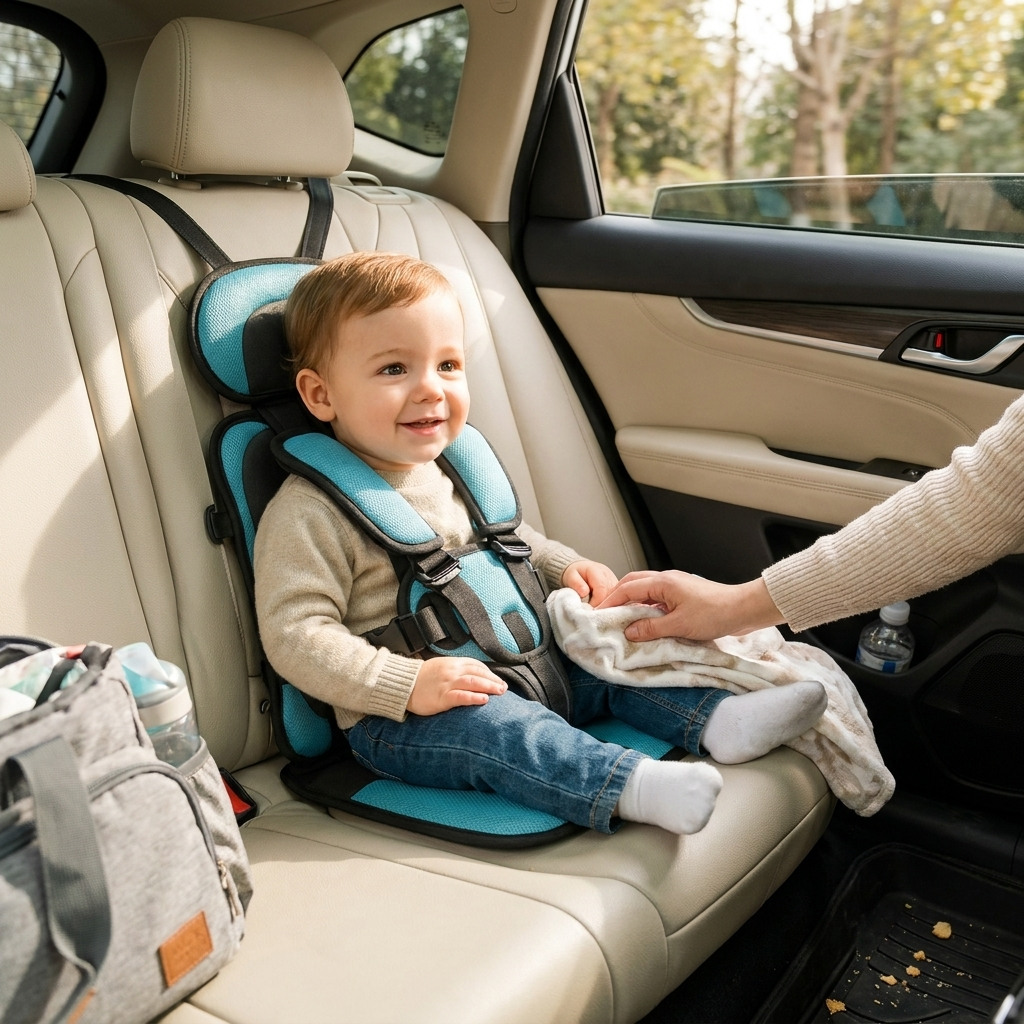 Compact Child Travel Seat lifestyle