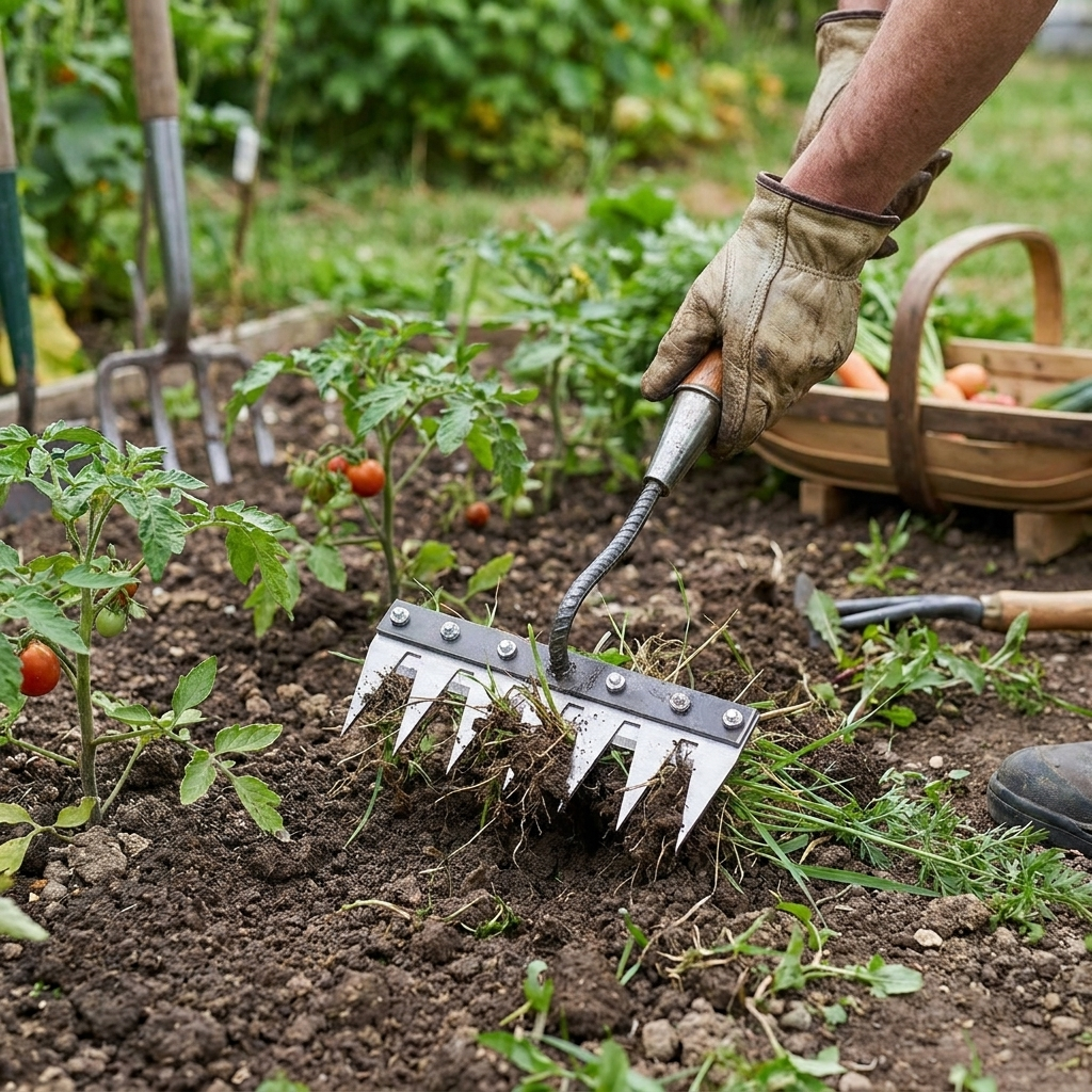Versatile Handle Rakes lifestyle