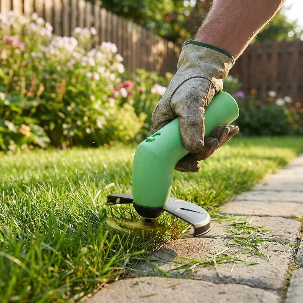 Weed Wacker Cordless Mini Trimmer lifestyle