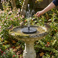Solar Water Fountain for Garden lifestyle