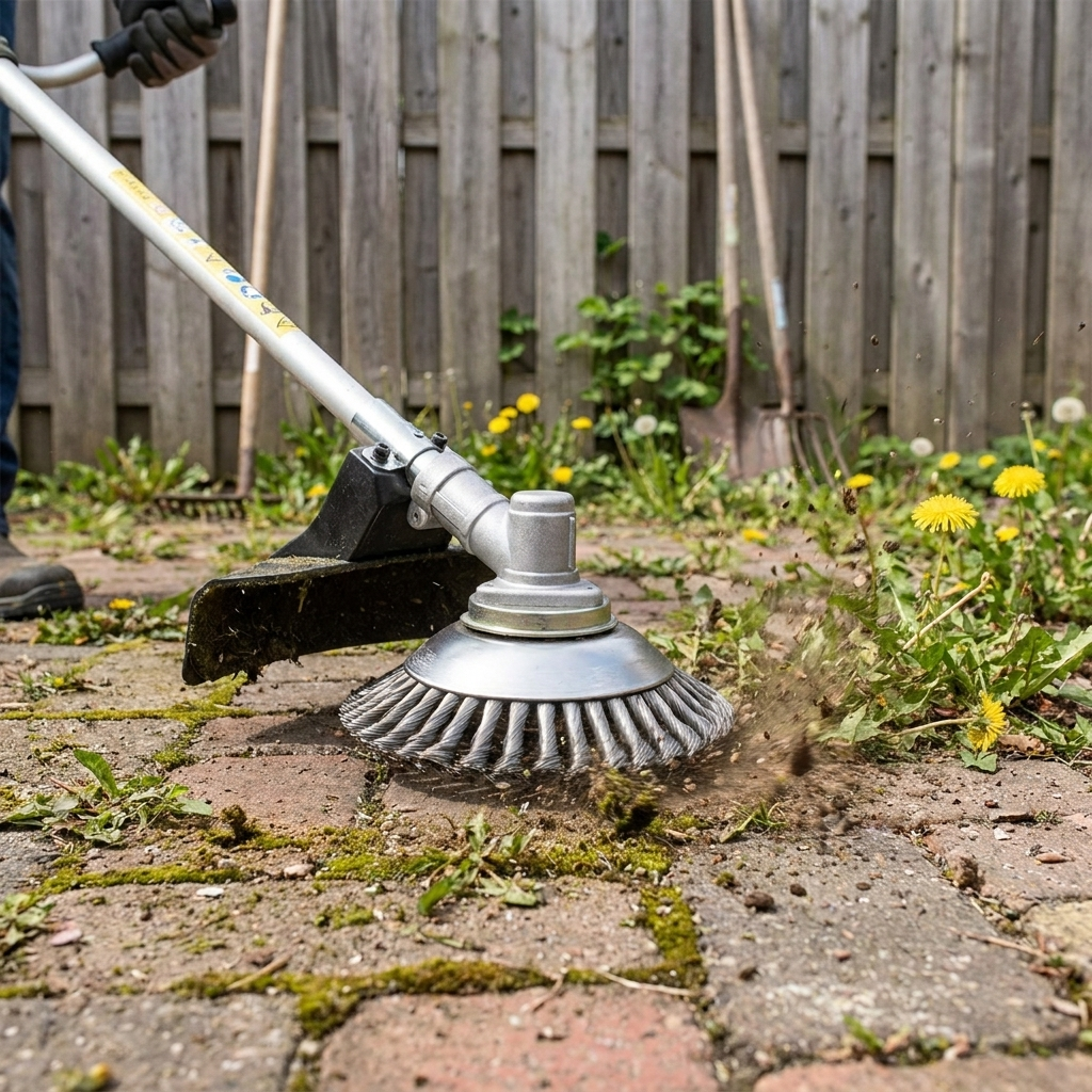 Carbon Steel Brush Trimmer lifestyle