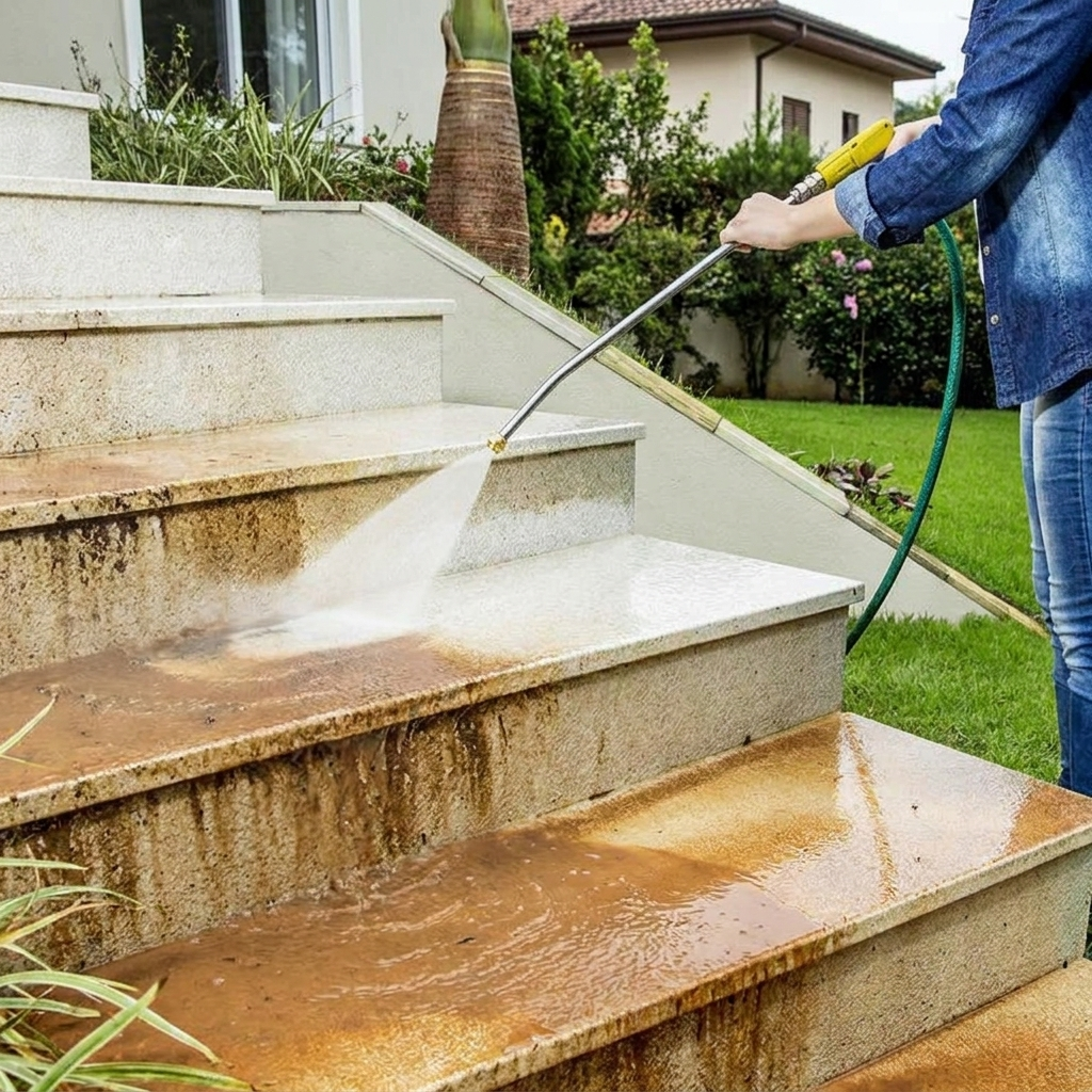 High-Pressure Washer Spray Nozzle lifestyle