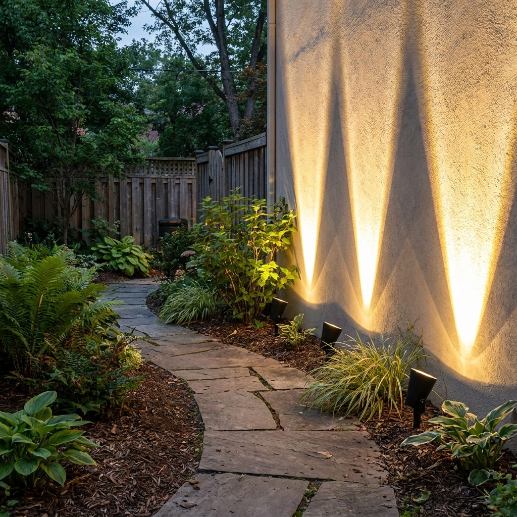Solar LED Multi-Zoom Spot Light lifestyle