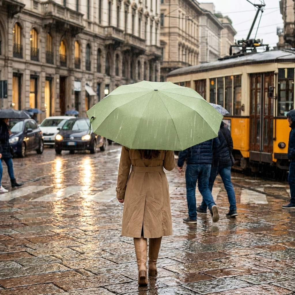 Eco-Friendly Windproof Umbrella lifestyle