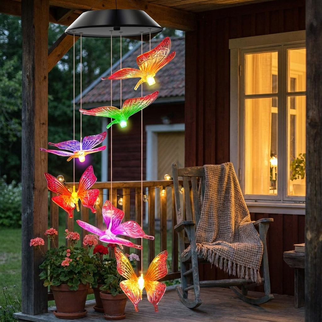 Solar Wind Chimes lifestyle