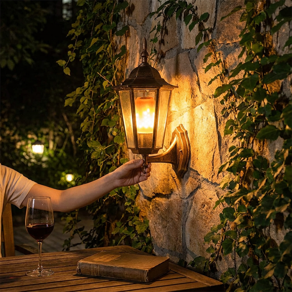 LED Flame Effect Light Bulb lifestyle