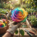 Rainbow Rose Seeds lifestyle