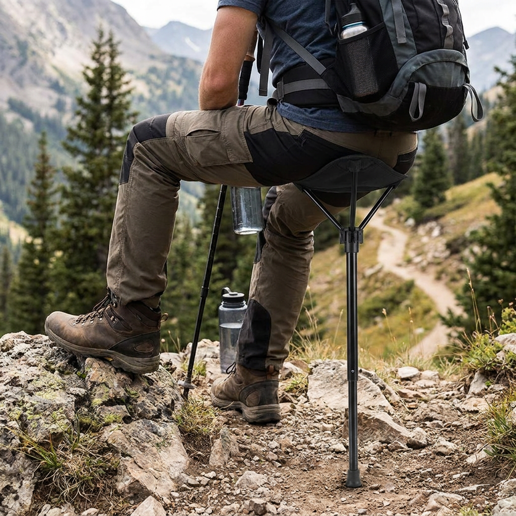Lightweight Folding Chair lifestyle