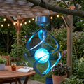 Solar Wind Chime Spinner LED Lamp lifestyle