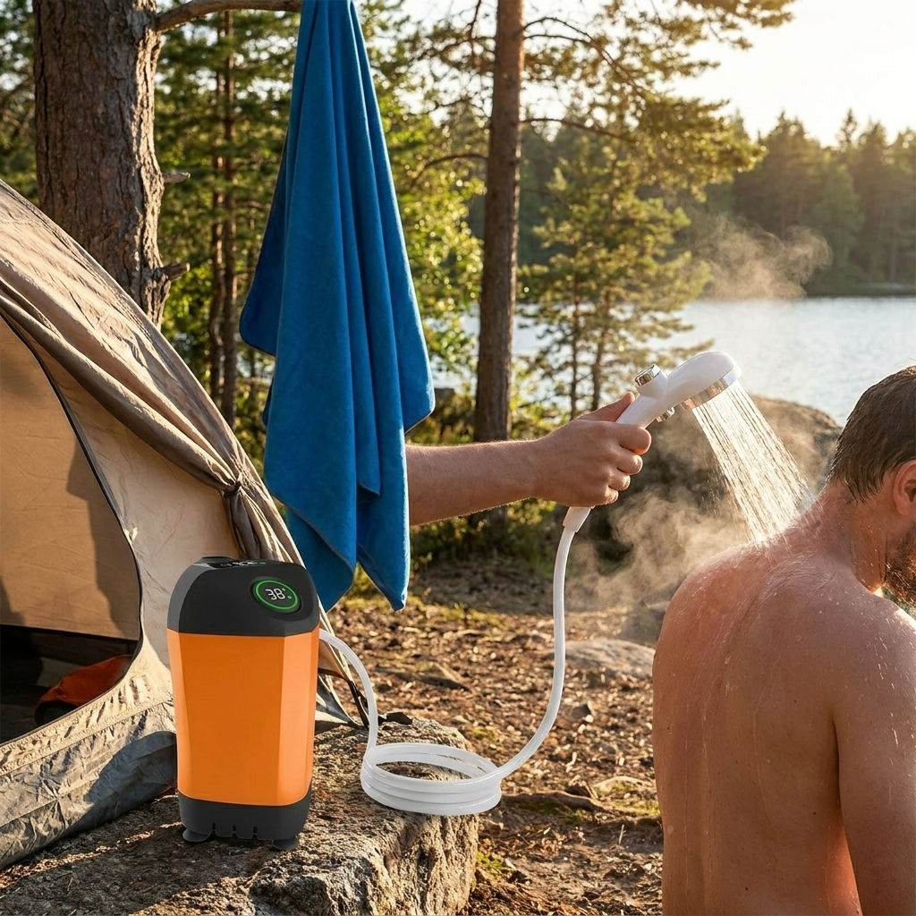Portable Camping Shower lifestyle