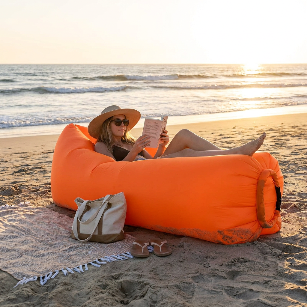 Outdoor Air Lounger lifestyle