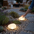 Solar Pebble LED Landscape Light lifestyle