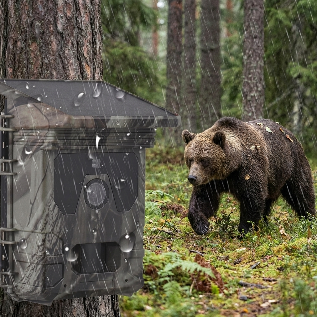 Solar Night Vision Trail Camera lifestyle