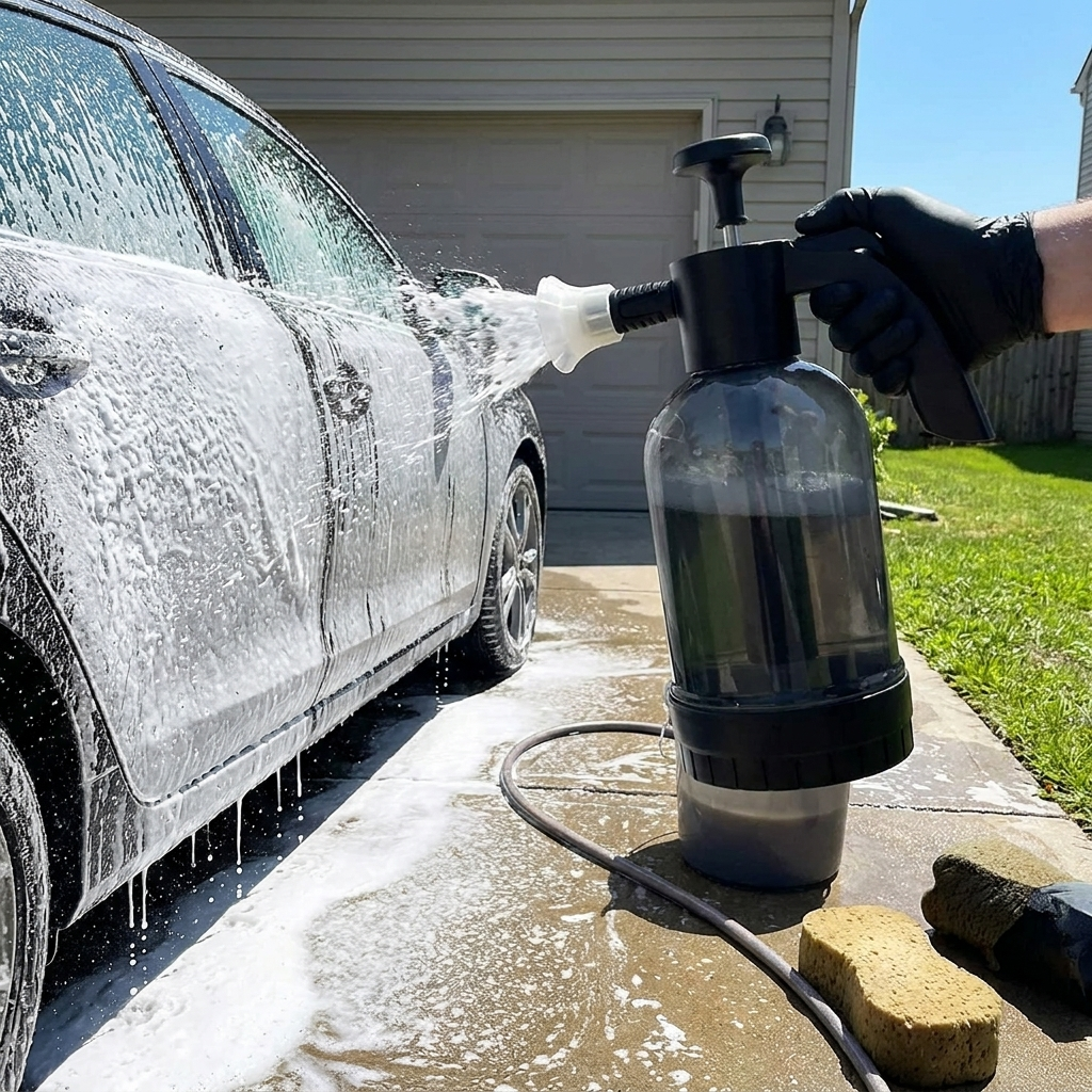 High-Pressure Car Foam Washer lifestyle