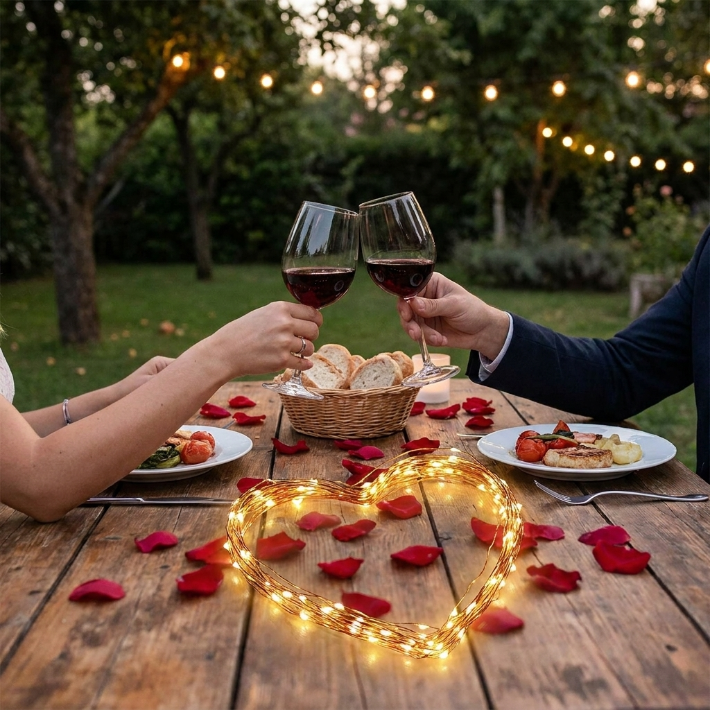 Outdoor Solar String Lights lifestyle