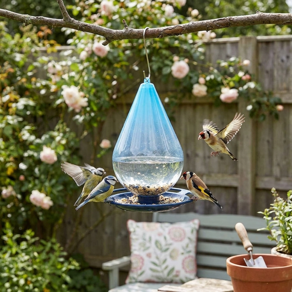 Raindrop Bird Water Feeder lifestyle