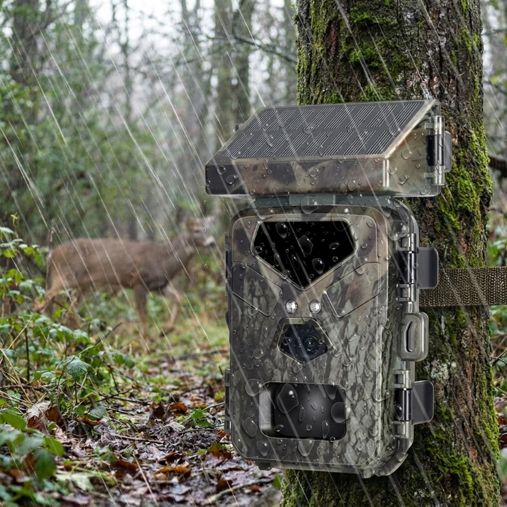 Compact Solar-Powered Trail Camera lifestyle