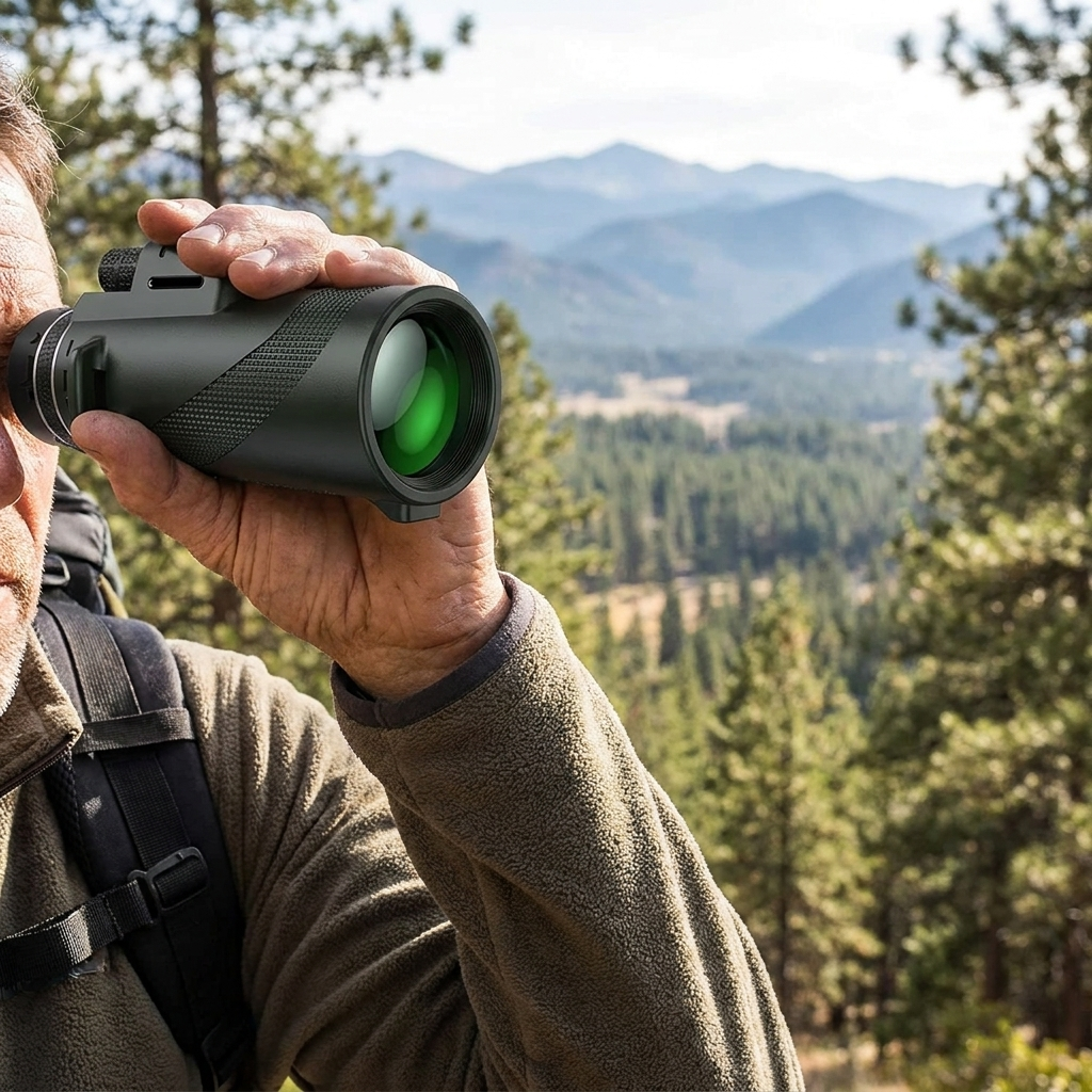 Compact Handheld Monocular Telescope lifestyle