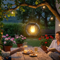 Outdoor Solar Hanging Lantern lifestyle