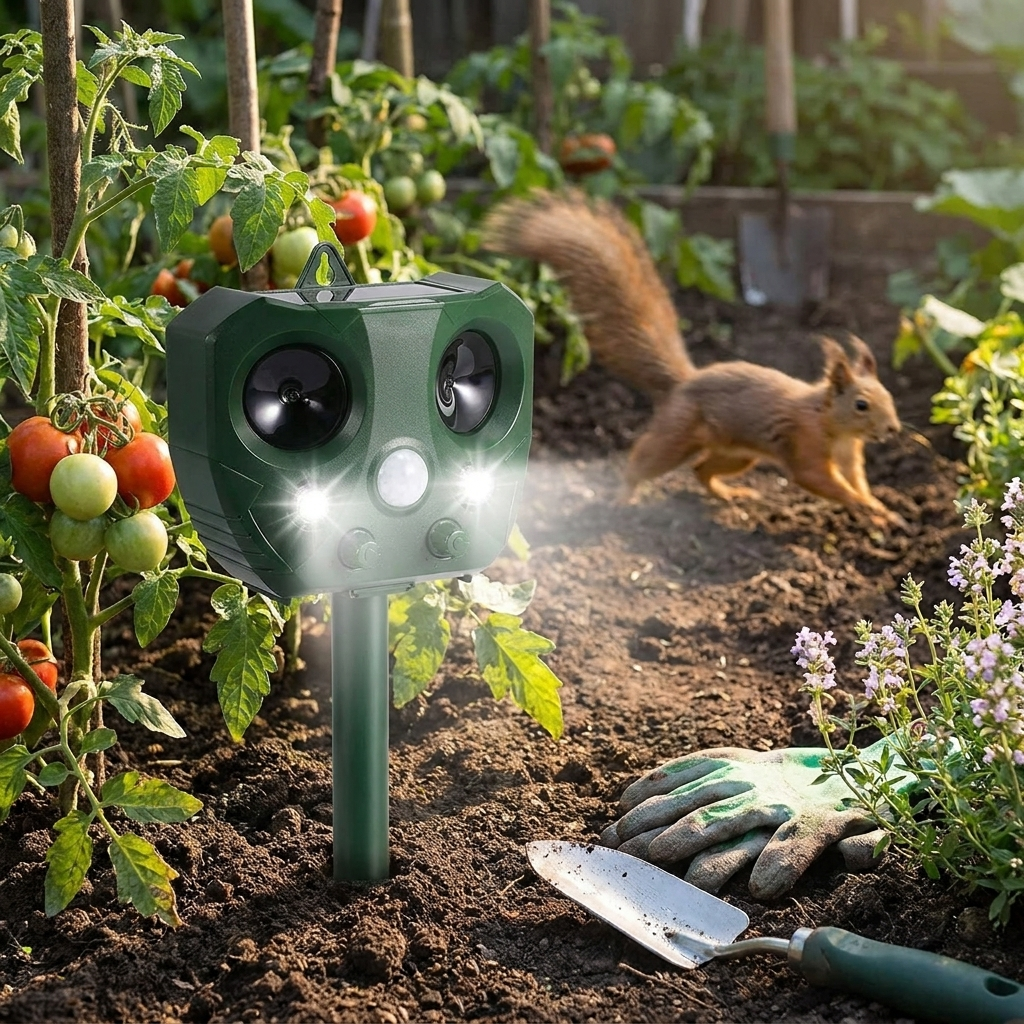 Ultrasonic Pigeon & Bird Scarer Pest Defender lifestyle