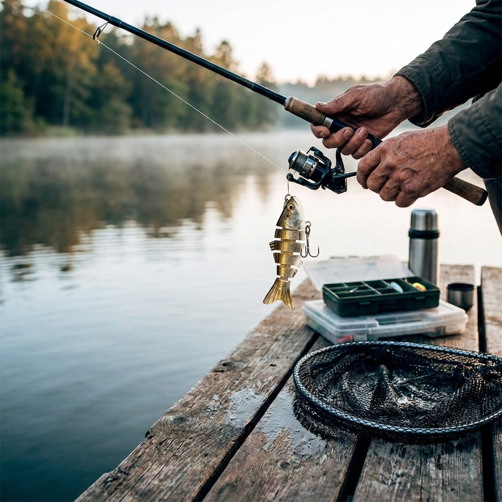 Lifelike Swimming Fishing Lure lifestyle
