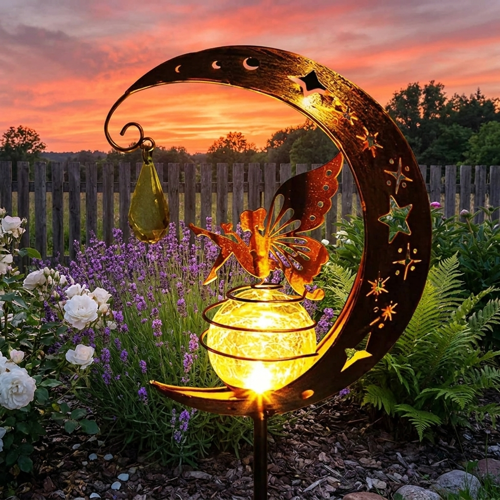 Outdoor Solar Garden Decoration Lights lifestyle