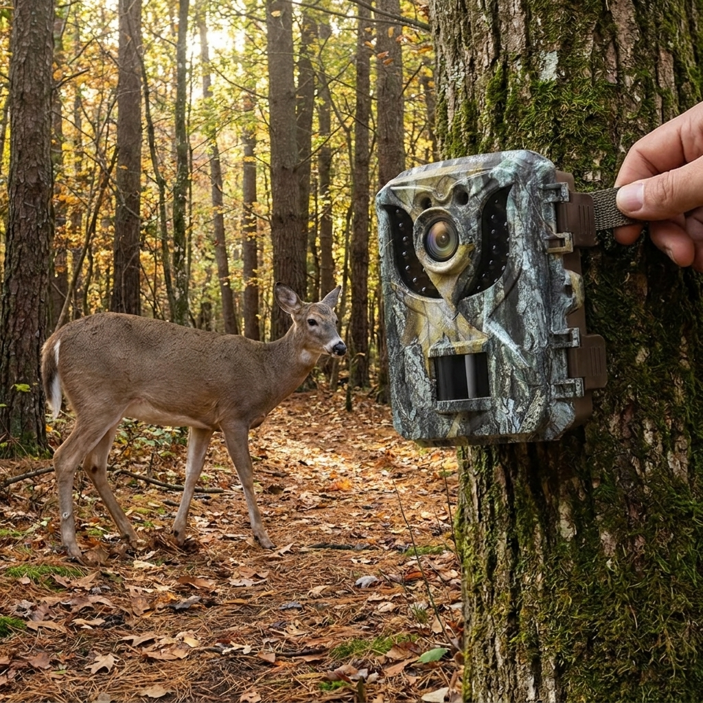 Compact HD Infrared Wildlife Camera lifestyle