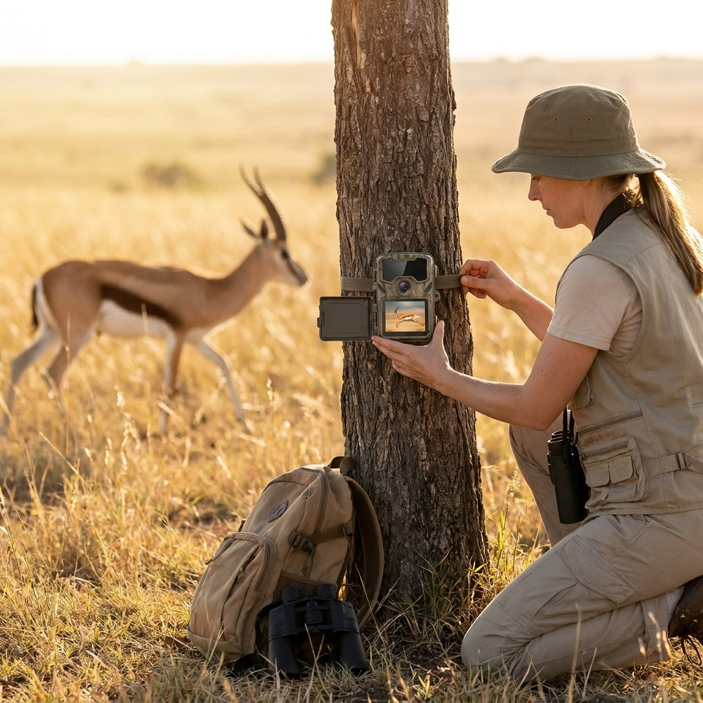StealthView Night Vision Trail Camera lifestyle