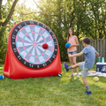 Giant Inflatable Soccer Dartboard lifestyle
