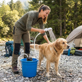 Electric Portable Camping Shower lifestyle
