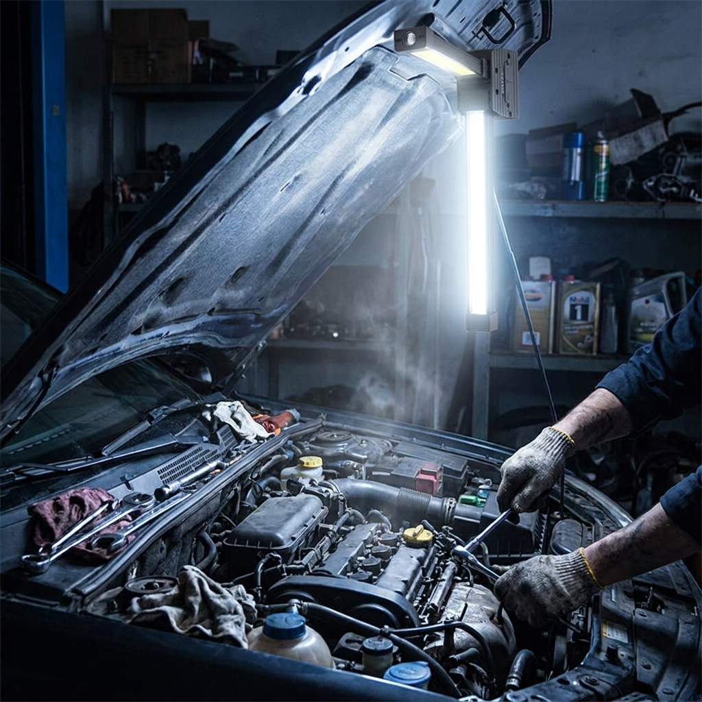 Rechargeable COB LED Work Light lifestyle